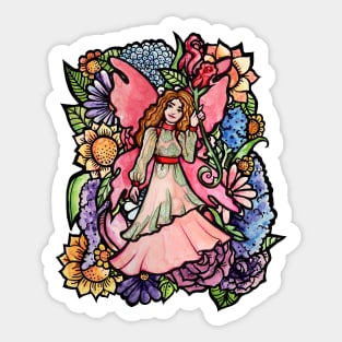 Flower Fairy Sticker